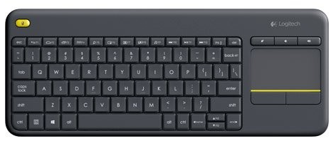Prestigieus Zakje Tegen Logitech K400 plus Draadloos toetsenbord | MEGA1 Computers