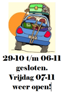 Ben er even tussen uit